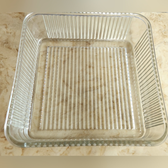 **Vintage** 1940's FEDERAL GLASS REFRIGERATOR DISH With LID - Picture 5 of 6